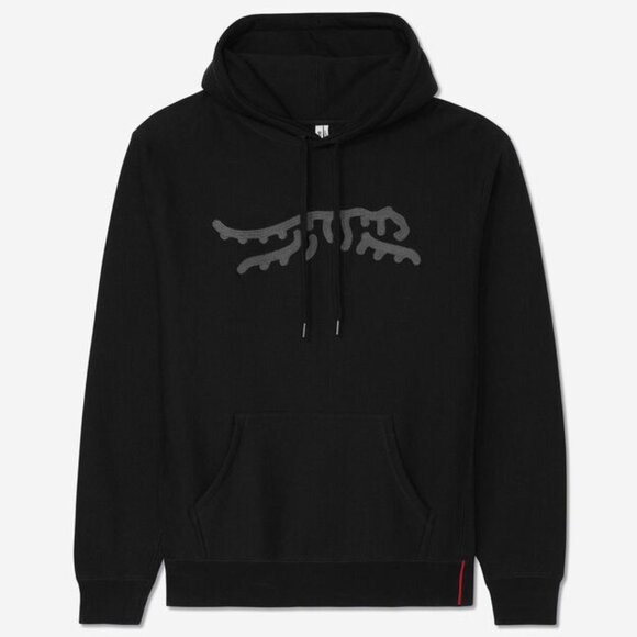 Sun Day Red Chain Stitch Hoodie – Black – XL - Picture 1 of 3